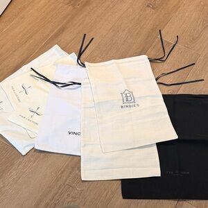 Birdies and Rag & Bone Dust Bags